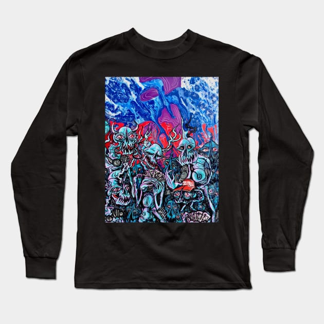 Goblin Lobby Long Sleeve T-Shirt by Jacob Wayne Bryner 